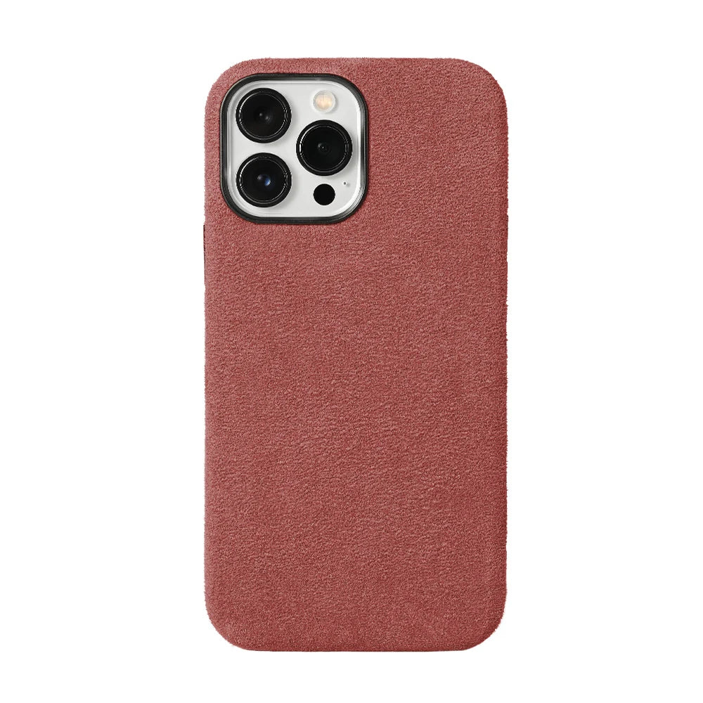 LANGSIDI Brand for Magsafe Phone Case for iPhone 13 mini 13 14 Pro Max 13pro Luxury Fabric protective shockproof fundas