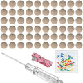 60PCS Headliner Repair Kit Auto Roof Repair Snap Rivets and Installation Tool for Fixing Car Interior Ceiling Sagging Headliner