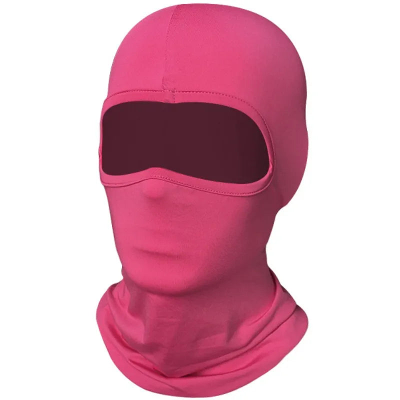 Print Your Logo Men'S Cycling Full Face Mask Hood Quick Dry Breathable Balaclava Caps Women Tactical Army Motorcycle Neck Gaiter