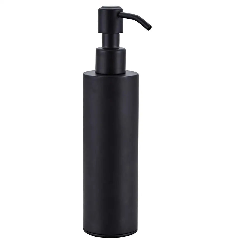 304 Stainless Steel Soap Dispenser Black Shower Shampoo Bottle Hotel Wall Hanging Press Hand Sanitizer Bottle