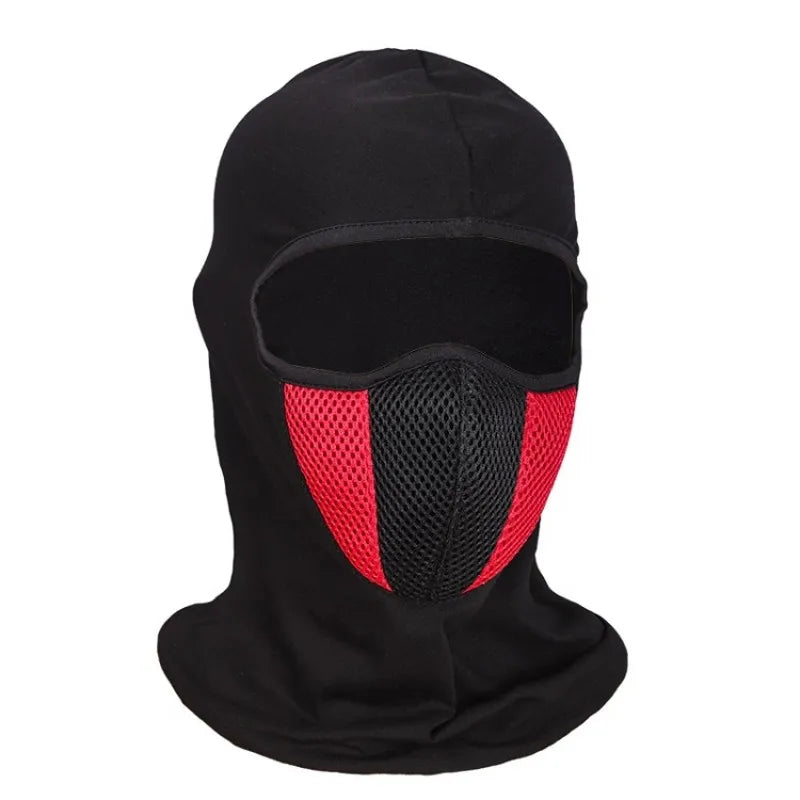 Breathable Motorcycle Balaclava Full Face Mask Cycling Sports Dustproof Windproof Scarf Headgear for Men Women Neck Face Tubes