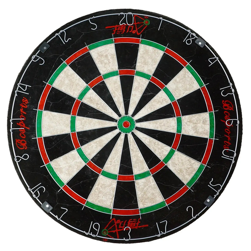 BCsports 18 Inch Super Resistant Kenya Sisal and China Mainland Sisal Darts Board Professional Competition Dartboard