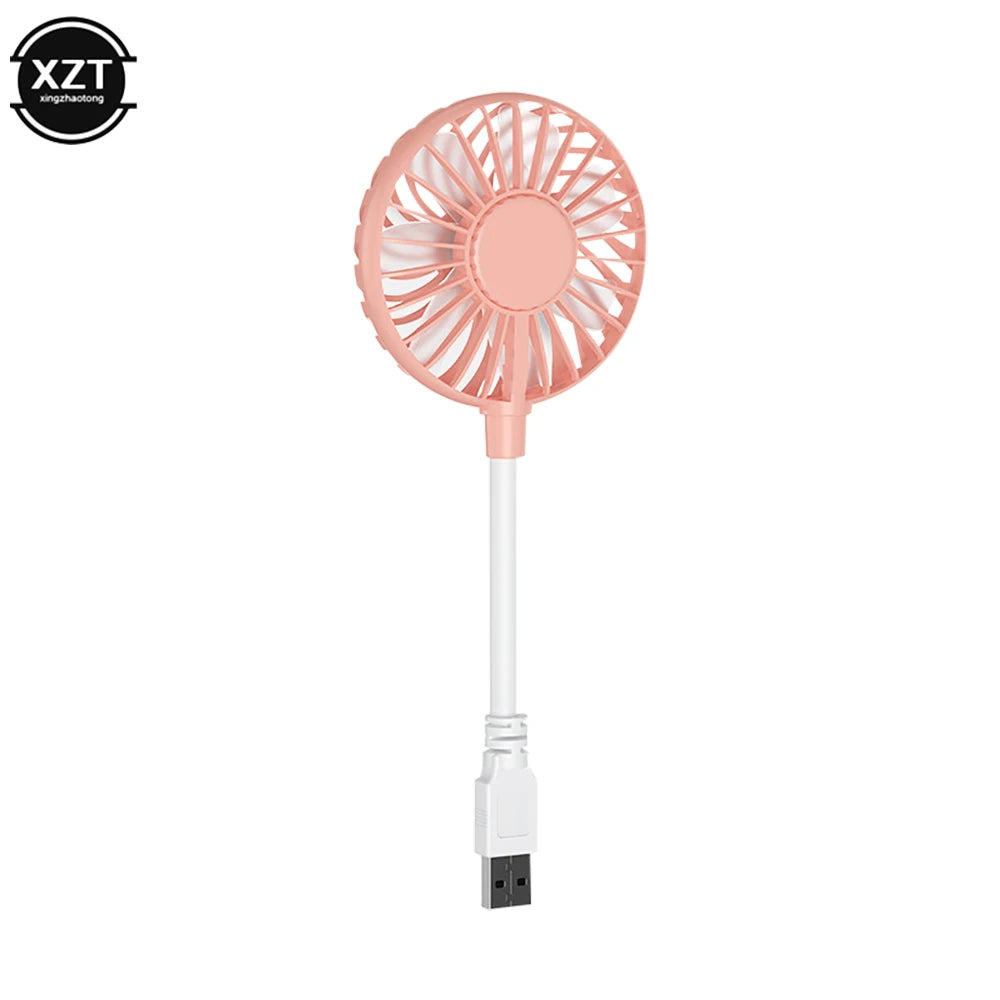 Portable USB Fan Mini Air Cooler Fan Summer Camping Office Table Fan Ventilador USB Cooling Fan For Power Bank Notebook Computer