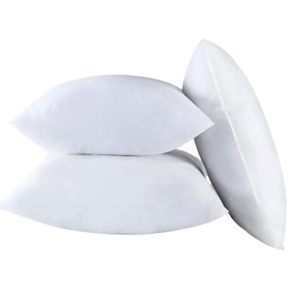 Set of 1/2 White Pillow Inserts 30x50cm 45x45cm 50x50cm Throw Pillow Inserts Stuffer Sham Rectangle Pillow for Couch Sofa Bed 방석