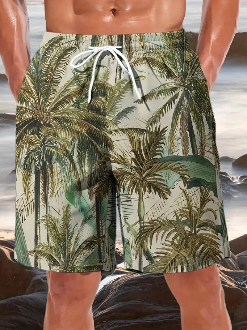 Summer Casual Designer Shorts 3D Men's Beach Shorts Kids Fashion Surf Board Shorts Boys Quick Dry Swimwear Trunk Sports Fitness