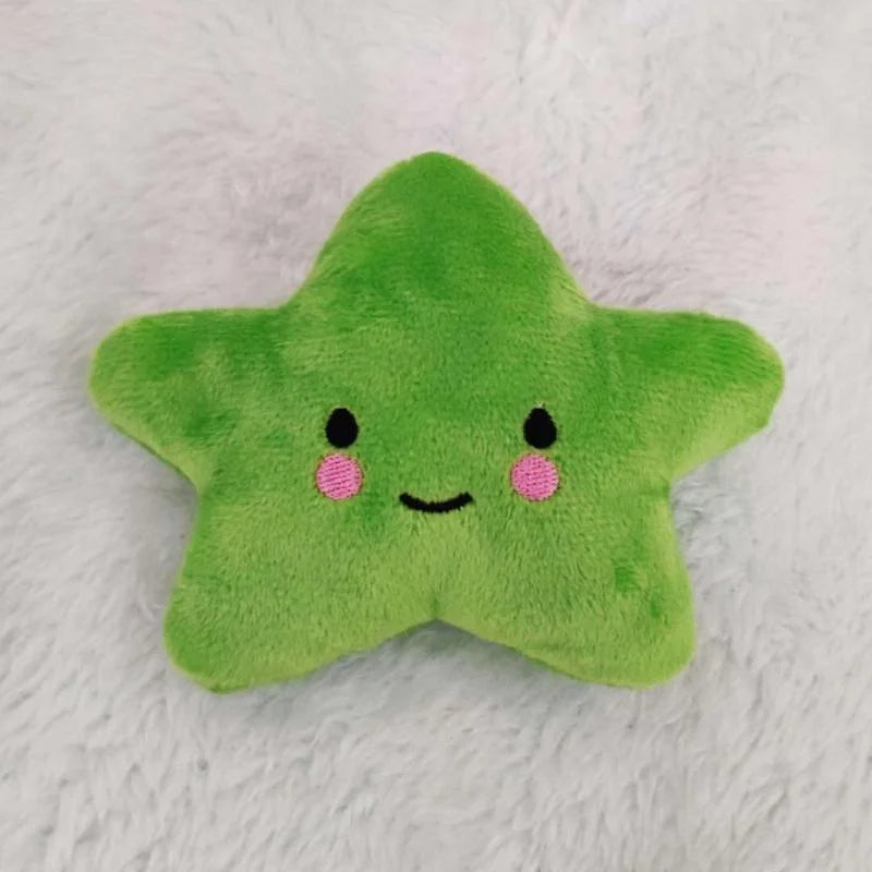 Pet Toy Plush Sounding Pentagram Toy Pet Playing Fun Dog Toys Cat Toys Pet Supplies