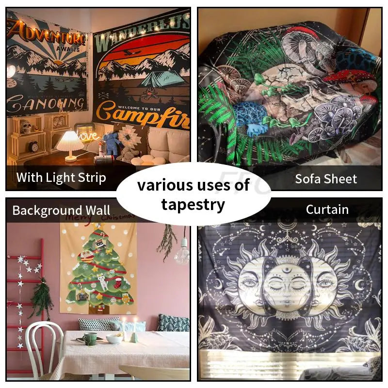 New Bertram Eat Kids Tapestry Wall Hanging Funny Meme Tapestries Art Aesthetic Room Decoration Bedroom Sofa Blanket Home Decor