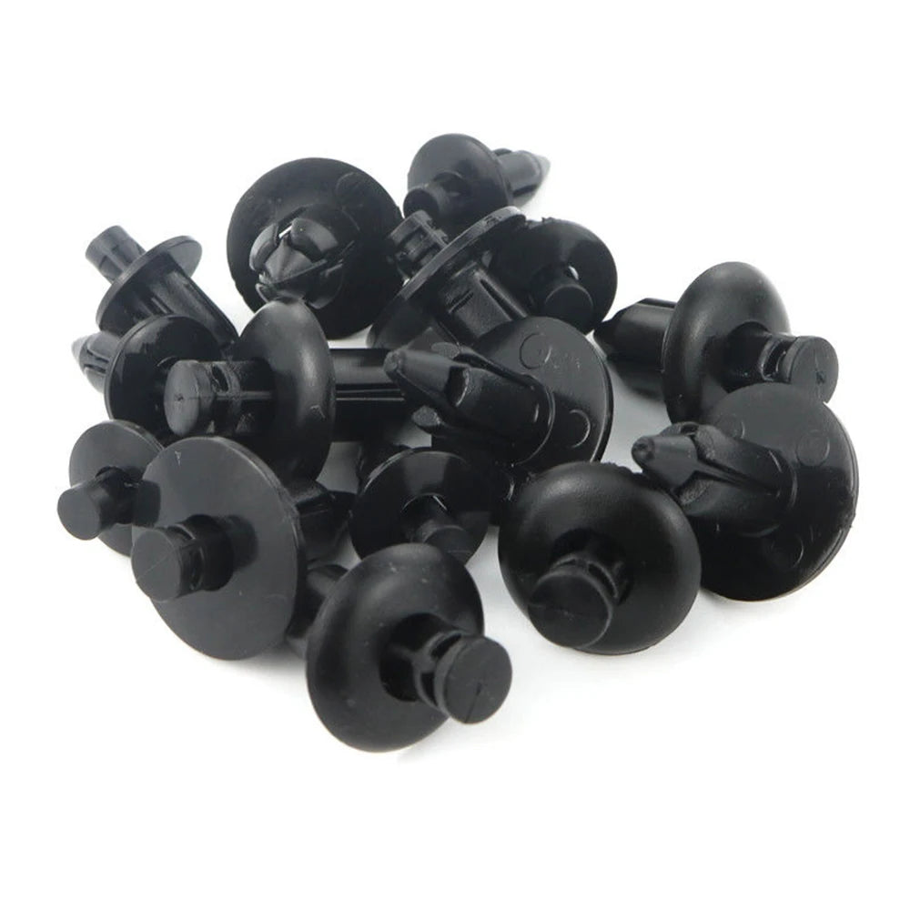20pcs Universal Motorcycle Push Pin Rivets 6/7/8mm Plastic Fairing Clips Fastener Kit for Honda Yamaha Suzuki Kawasaki Repair