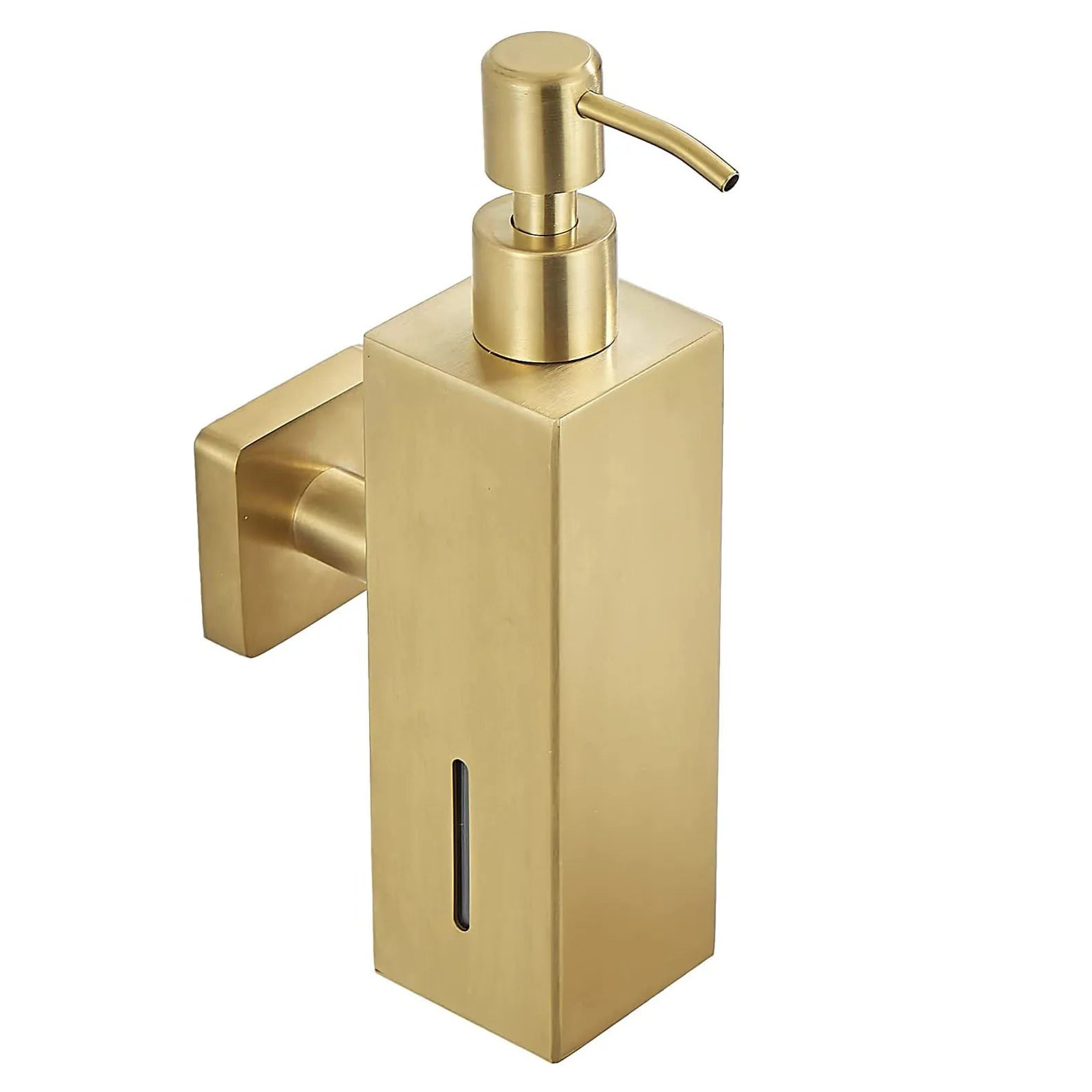 304 Stainless Steel Soap Dispenser Black Shower Shampoo Bottle Hotel Wall Hanging Press Hand Sanitizer Bottle