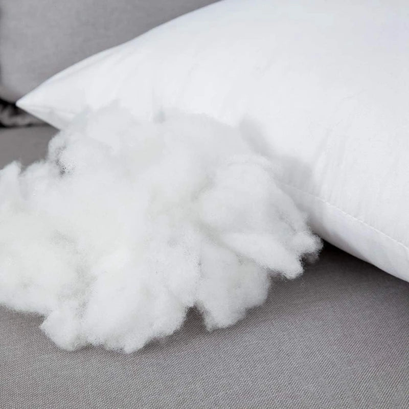 Set of 1/2 White Pillow Inserts 30x50cm 45x45cm 50x50cm Throw Pillow Inserts Stuffer Sham Rectangle Pillow for Couch Sofa Bed 방석