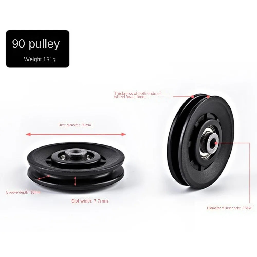 Nylon Bearing Pulley Wheel for Gym Fitness Equipment Cable Machine Part